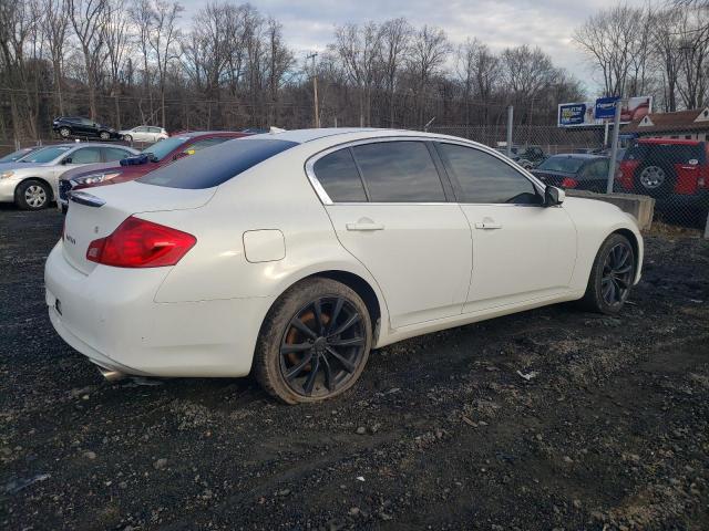 JN1CV6AR8DM355790 - 2013 INFINITI G37 WHITE photo 3