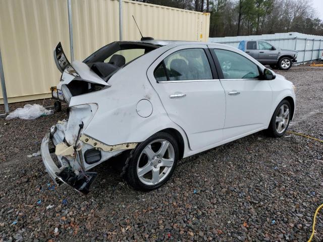 1G1JE5SB9G4137015 - 2016 CHEVROLET SONIC LTZ WHITE photo 3