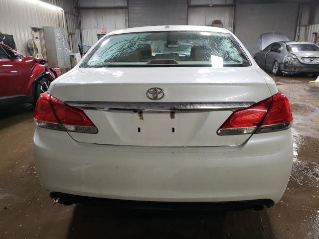 4T1BK3DB3BU390292 - 2011 TOYOTA AVALON BASE WHITE photo 6