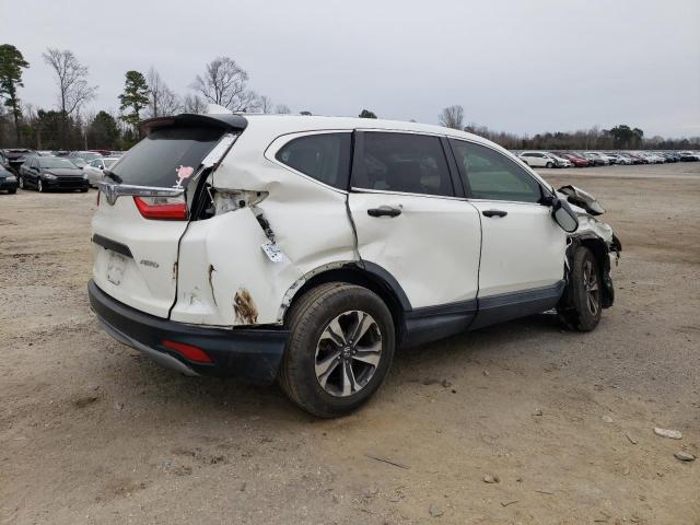 2HKRW6H34HH209358 - 2017 HONDA CR-V LX WHITE photo 3