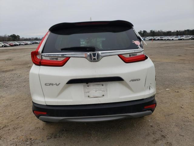 2HKRW6H34HH209358 - 2017 HONDA CR-V LX WHITE photo 6