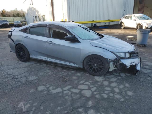 2HGFC1F70HH638205 - 2017 HONDA CIVIC EXL ვერცხლისფერი ფოტო 4