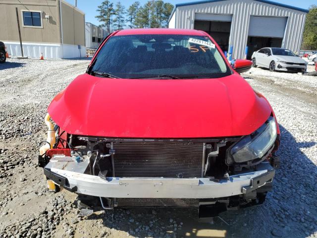 2HGFC2F68KH537076 - 2019 HONDA CIVIC LX RED photo 5