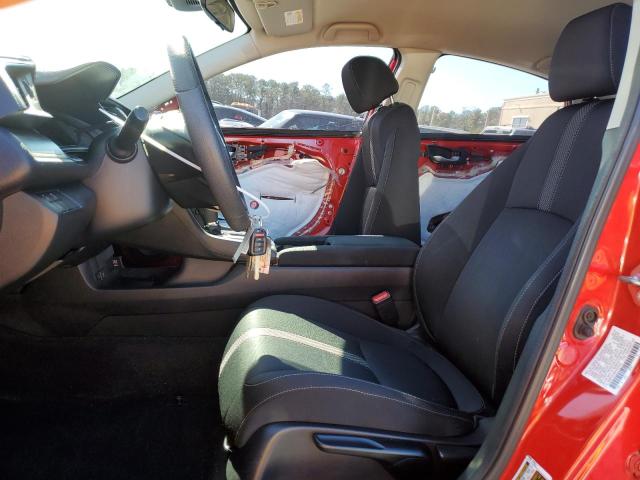 2HGFC2F68KH537076 - 2019 HONDA CIVIC LX RED photo 7