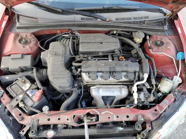 1HGES16325L021026 - 2005 HONDA CIVIC DX VP Qırmızı foto 11