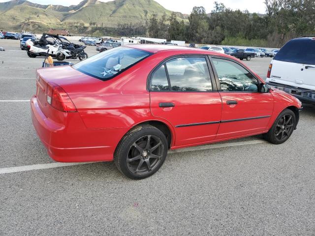 1HGES16325L021026 - 2005 HONDA CIVIC DX VP RED photo 3