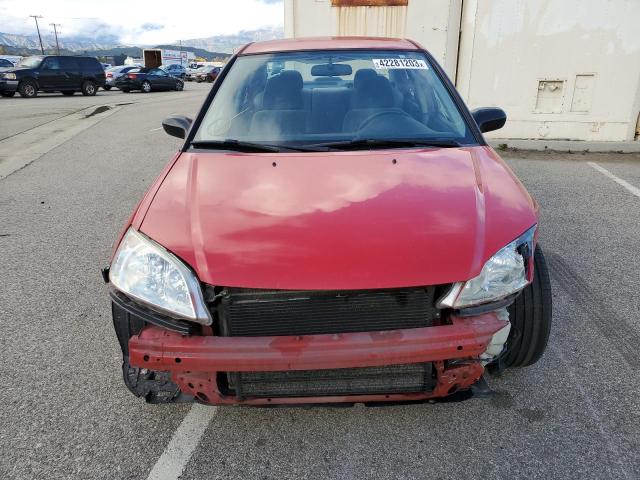 1HGES16325L021026 - 2005 HONDA CIVIC DX VP Qırmızı foto 5
