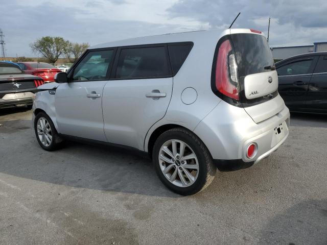 KNDJP3A54H7418348 - 2017 KIA SOUL + SILVER photo 2