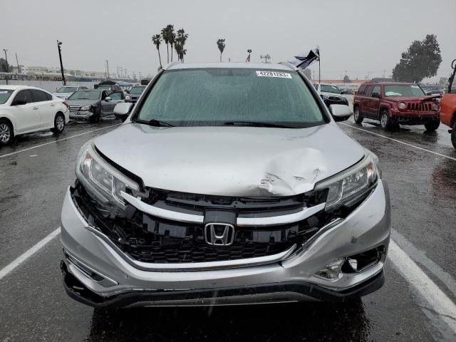 2HKRM3H75FH534685 - 2015 HONDA CR-V EXL SILVER photo 5