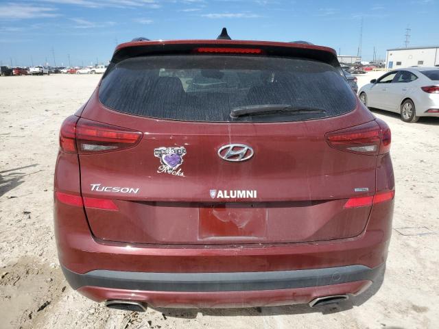 KM8J3CAL7KU926604 - 2019 HYUNDAI TUCSON LIMITED BURGUNDY photo 6