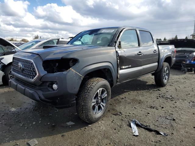 3TMCZ5ANXKM209305 - 2019 TOYOTA TACOMA DOUBLE CAB 灰色 照片 1