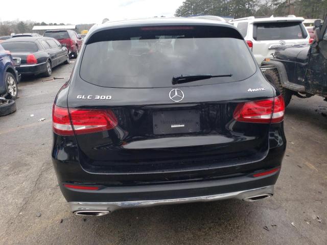 WDC0G4KB3HV013447 - 2017 MERCEDES-BENZ GLC 300 4MATIC BLACK photo 6