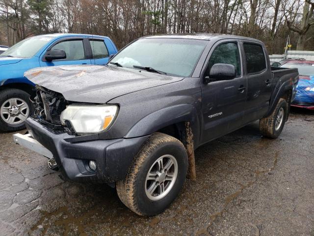 3TMJU4GNXCM137627 - 2012 TOYOTA TACOMA DOU GRAY photo 1