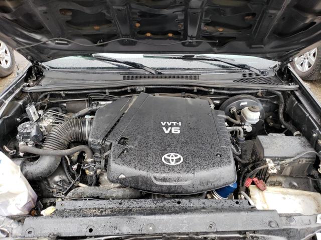 3TMJU4GNXCM137627 - 2012 TOYOTA TACOMA DOUBLE CAB PRERUNNER GRAY photo 11