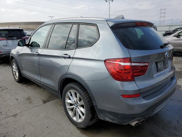 5UXWX9C59F0D44213 - 2015 BMW X3 XDRIVE28I GRAY photo 2