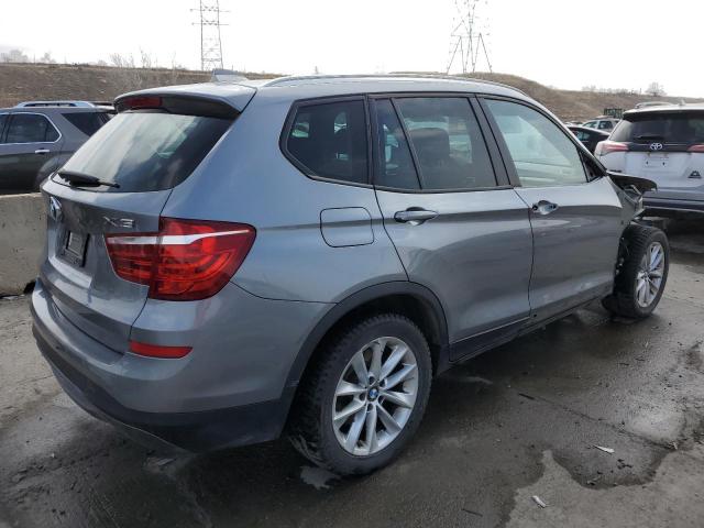 5UXWX9C59F0D44213 - 2015 BMW X3 XDRIVE28I GRAY photo 3