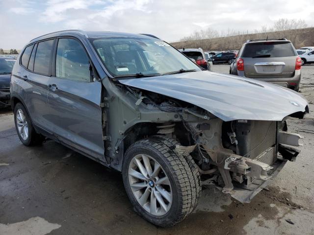 5UXWX9C59F0D44213 - 2015 BMW X3 XDRIVE28I GRAY photo 4