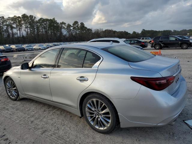 JN1EV7AP2KM512269 - 2019 INFINITI Q50 LUXE SILVER photo 2