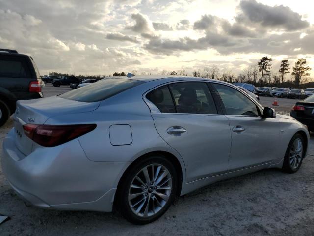 JN1EV7AP2KM512269 - 2019 INFINITI Q50 LUXE SILVER photo 3