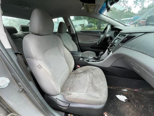 5NPEB4AC0CH489085 - 2012 HYUNDAI SONATA GLS GRAY photo 5