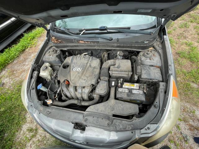 5NPEB4AC0CH489085 - 2012 HYUNDAI SONATA GLS GRAY photo 7