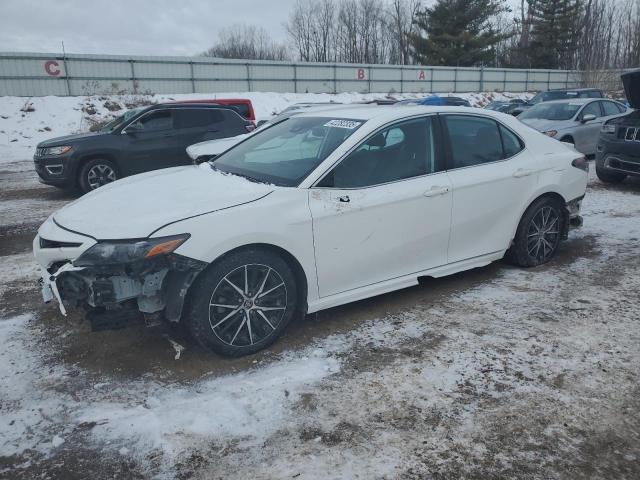 4T1G11BK1PU075613 - 2023 TOYOTA CAMRY SE NIGHT SHADE WHITE photo 1