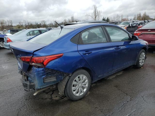 3KPC24A33KE056659 - 2019 HYUNDAI ACCENT SE BLUE photo 3