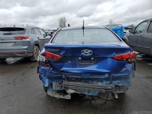 3KPC24A33KE056659 - 2019 HYUNDAI ACCENT SE BLUE photo 6