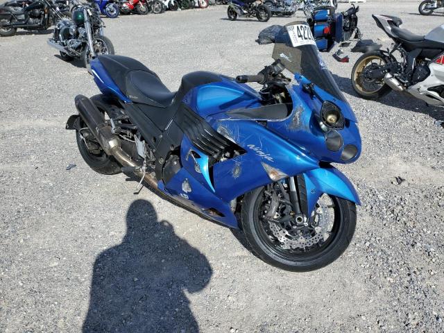 JKBZXNC198A001180 - 2008 KAWASAKI ZX1400 C BLUE photo 1