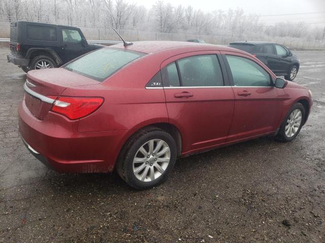 1C3BC1FB0BN570699 - 2011 CHRYSLER 200 TOURING BURGUNDY photo 3