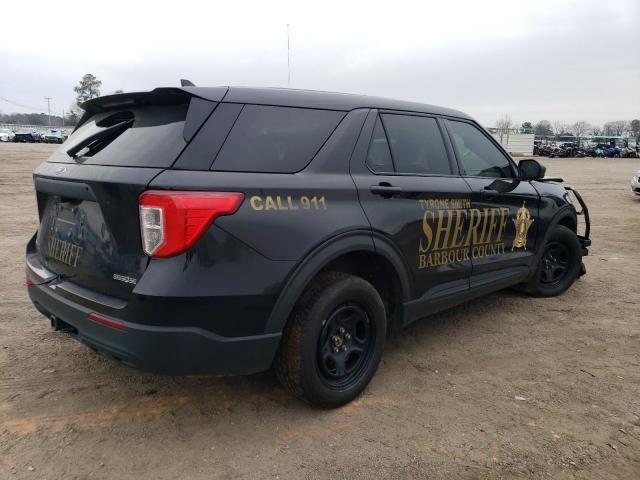1FM5K8AB2MGC35975 - 2021 FORD EXPLORER POLICE INTERCEPTOR 黑色 照片 3