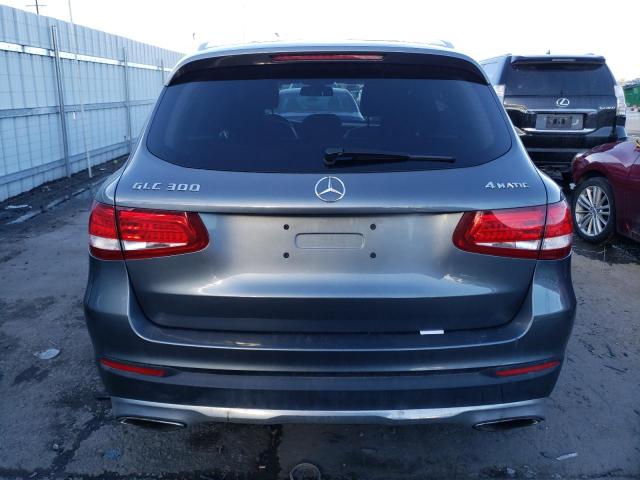 WDC0G4KB4GF016219 - 2016 MERCEDES-BENZ GLC 300 4MATIC GRAY photo 6