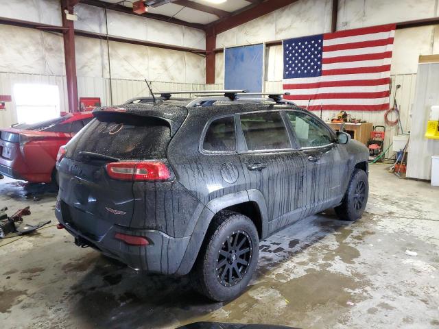 1C4PJMBS9EW309312 - 2014 JEEP CHEROKEE TRAILHAWK შავი ფოტო 3