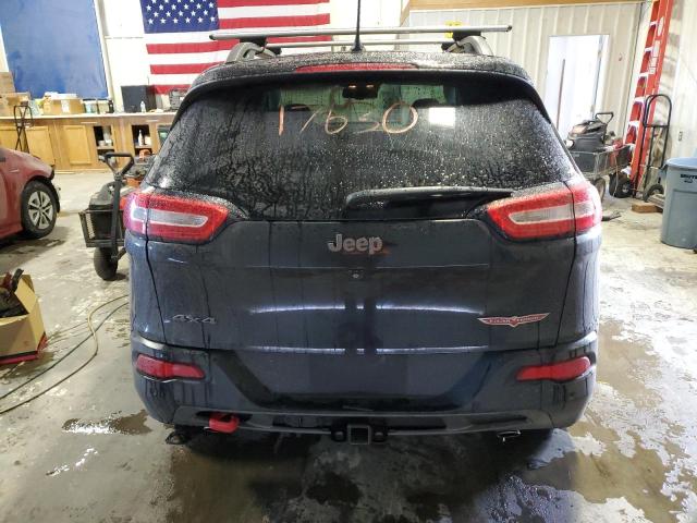 1C4PJMBS9EW309312 - 2014 JEEP CHEROKEE TRAILHAWK BLACK photo 6