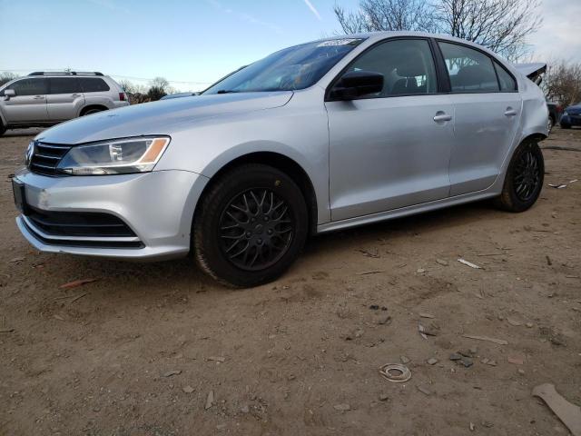 3VW2K7AJ3FM426691 - 2015 VOLKSWAGEN JETTA BASE SILVER photo 1