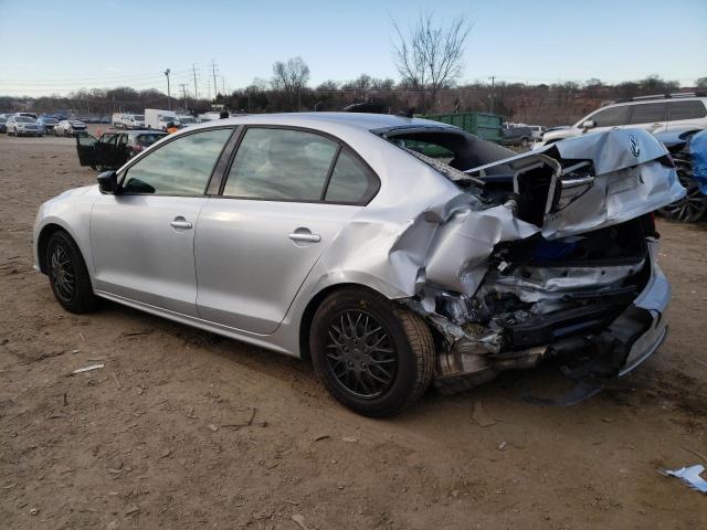 3VW2K7AJ3FM426691 - 2015 VOLKSWAGEN JETTA BASE SILVER photo 2