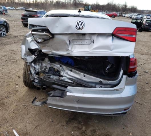 3VW2K7AJ3FM426691 - 2015 VOLKSWAGEN JETTA BASE SILVER photo 6