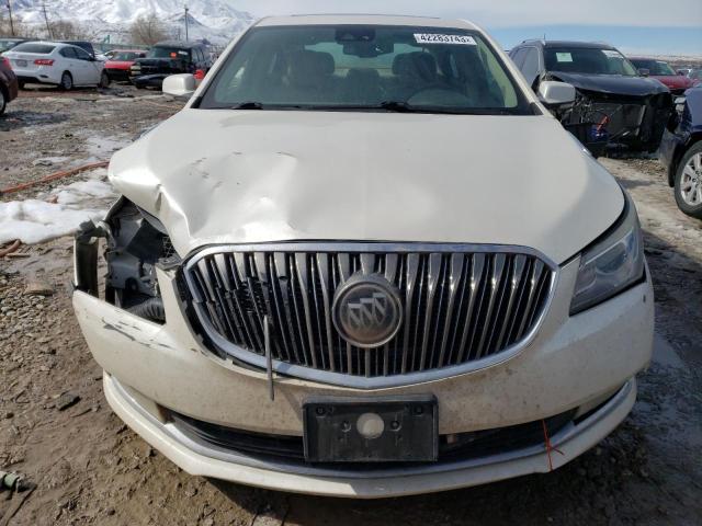 1G4GF5G36EF195452 - 2014 BUICK LACROSSE TOURING WHITE photo 5