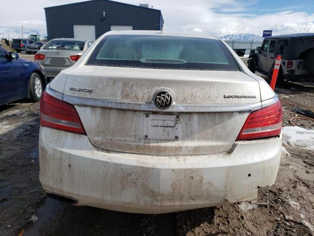 1G4GF5G36EF195452 - 2014 BUICK LACROSSE TOURING WHITE photo 6