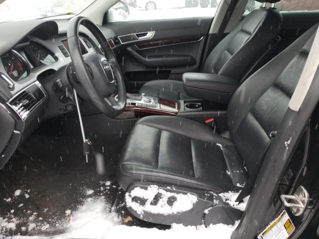 WAUKGAFB7BN006786 - 2011 AUDI A6 PRESTIGE შავი ფოტო 7