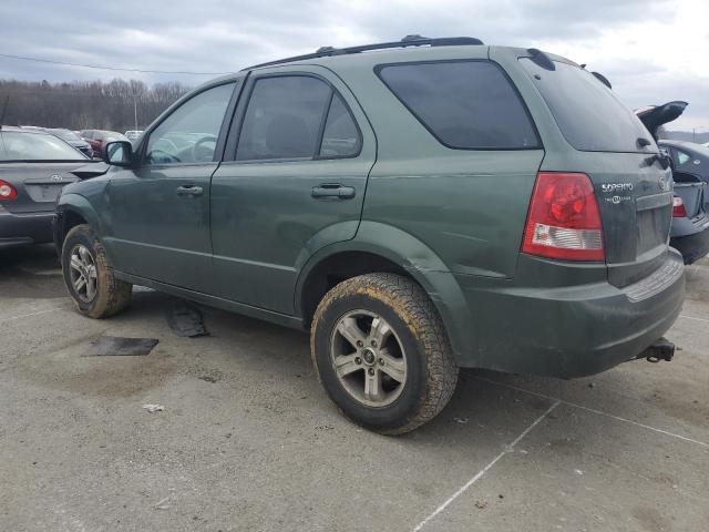 KNDJC733435072384 - 2003 KIA SORENTO EX GREEN photo 2