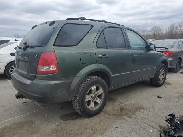 KNDJC733435072384 - 2003 KIA SORENTO EX GREEN photo 3