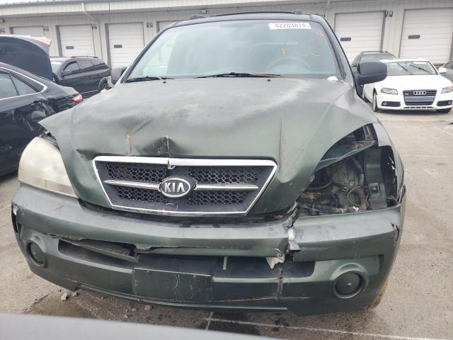 KNDJC733435072384 - 2003 KIA SORENTO EX GREEN photo 5