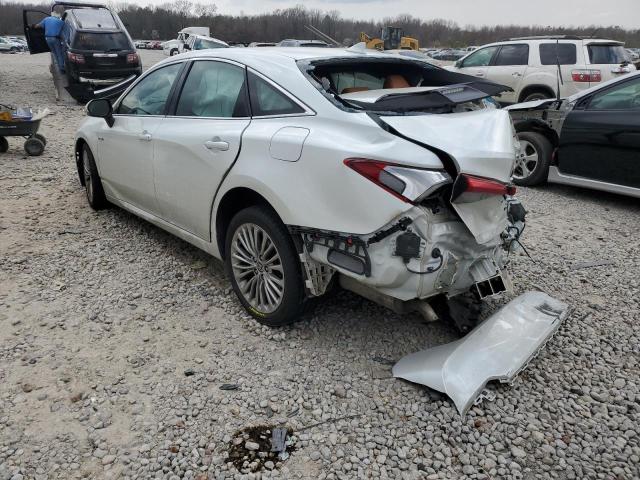 4T1CA1ABXMU007595 - 2021 TOYOTA AVALON LIMITED WHITE photo 2