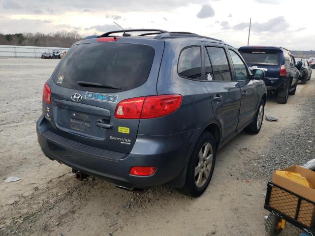 5NMSH73E97H117586 - 2007 HYUNDAI SANTA FE SE BLUE photo 3