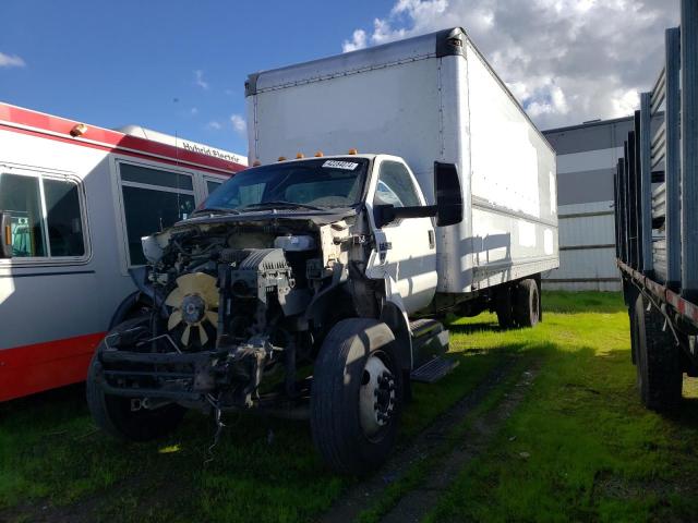 3FRNF6HPXFV545215 - 2015 FORD F650 SUPER DUTY WHITE photo 1