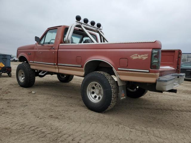 1FTEF14H6SLA91917 - 1995 FORD F150 ORANGE photo 2