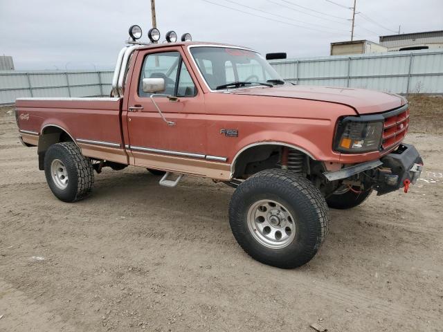 1FTEF14H6SLA91917 - 1995 FORD F150 ORANGE photo 4