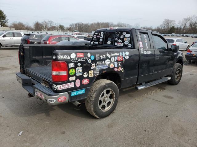 1FTPX14587NA52169 - 2007 FORD F150 BLACK photo 3