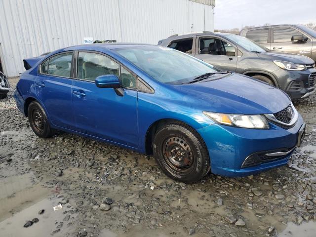 19XFB2F54EE254070 - 2014 HONDA CIVIC LX BLUE photo 4